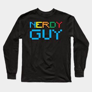 Nerdy Guy Long Sleeve T-Shirt